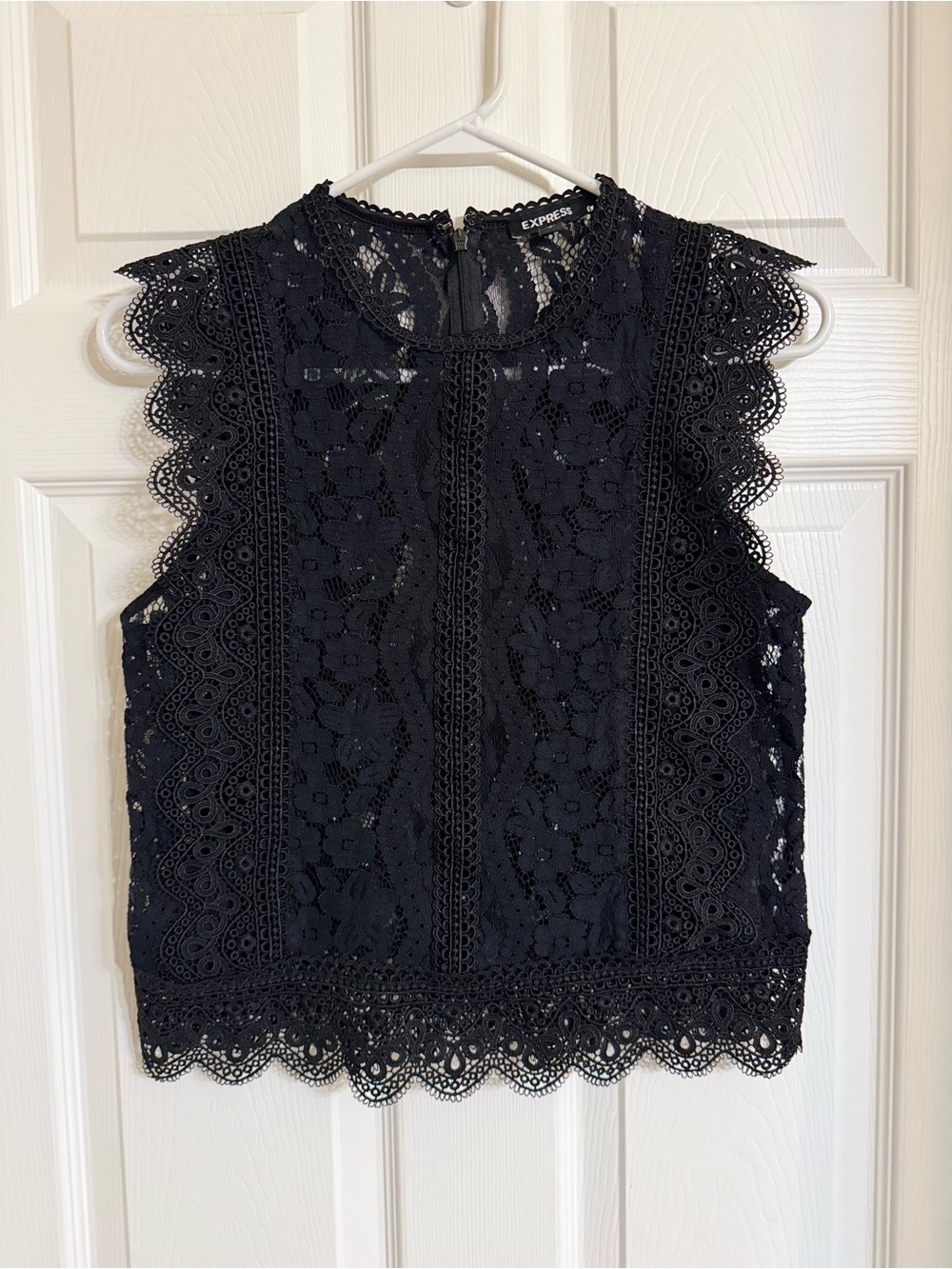 Express Black Lace Sleeveless Camisole
